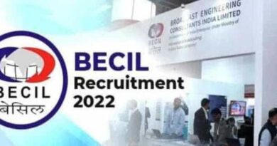 BECIL Recruitment 2022