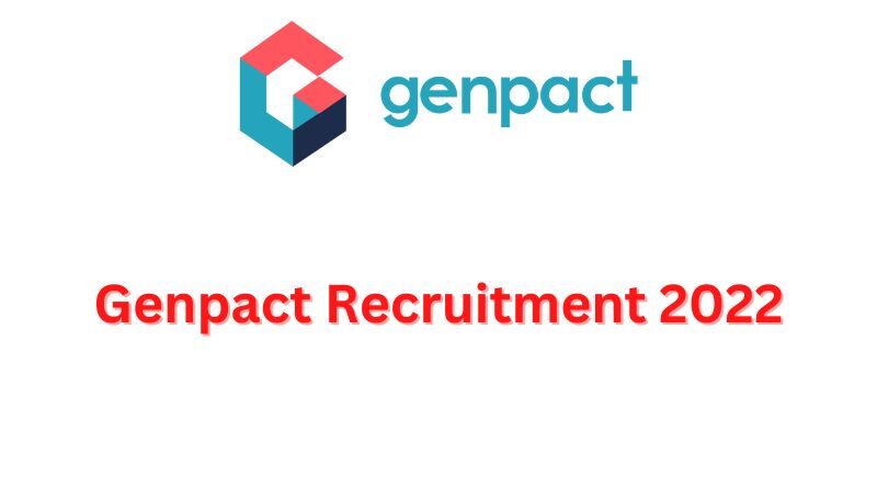 Genpact Recruitment 2022