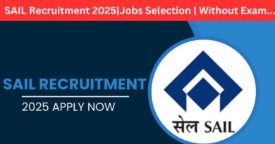 SAIL Recruitment 2025 Jobs Selection Without Exam...